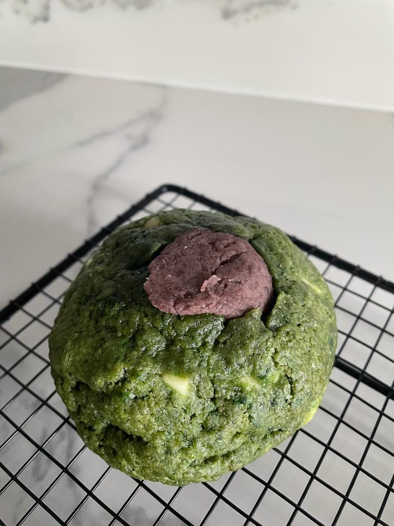 Matcha Red Bean Cookie